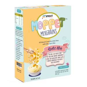 Moppet Mixgrain frill by berta baby cereal