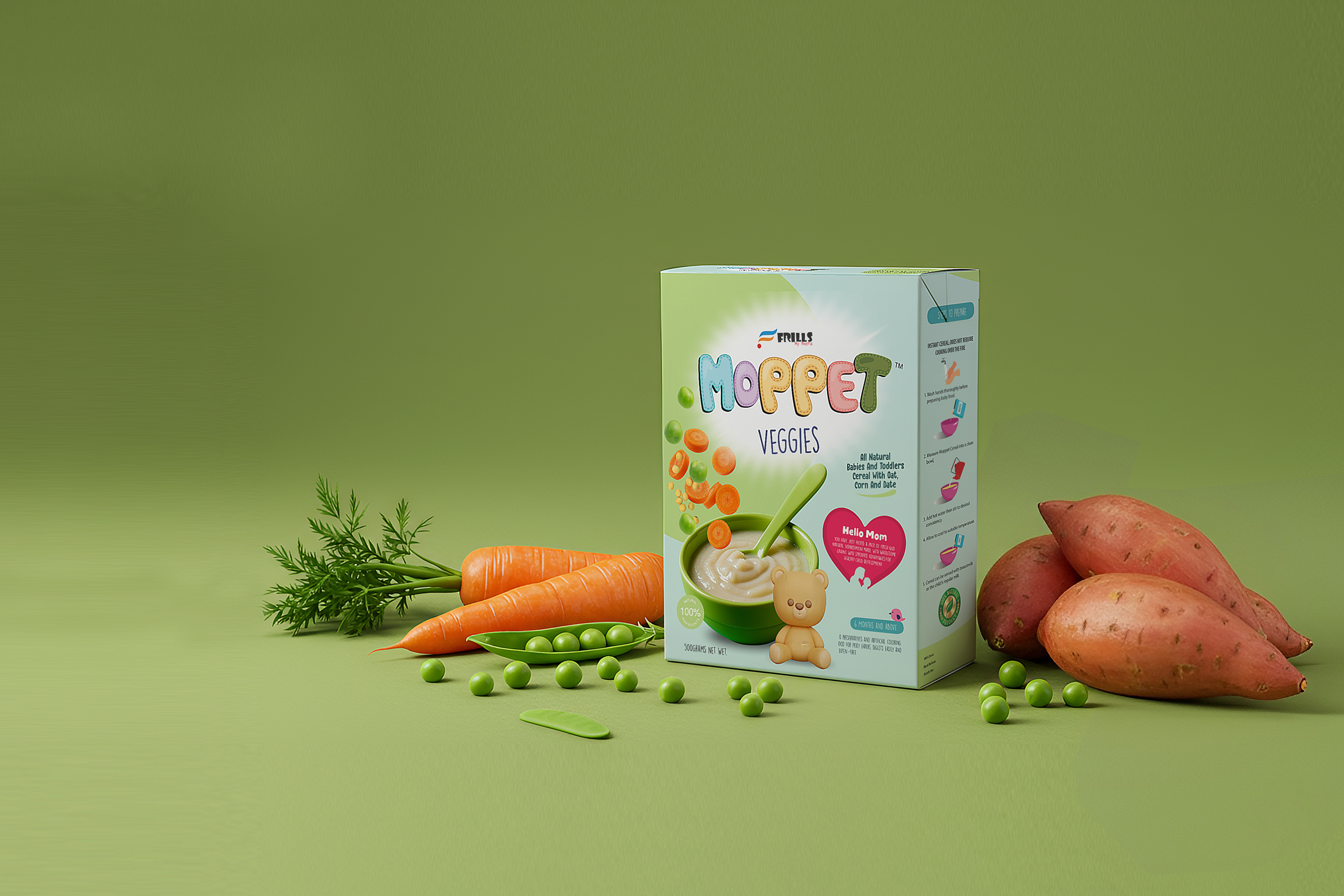 MOPPET HEADER 1+ Baby foods