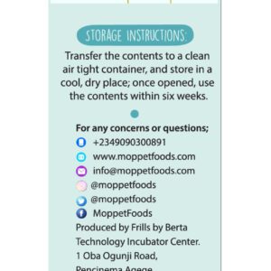 Moppet NutriBlend Peanut Butter - Carton