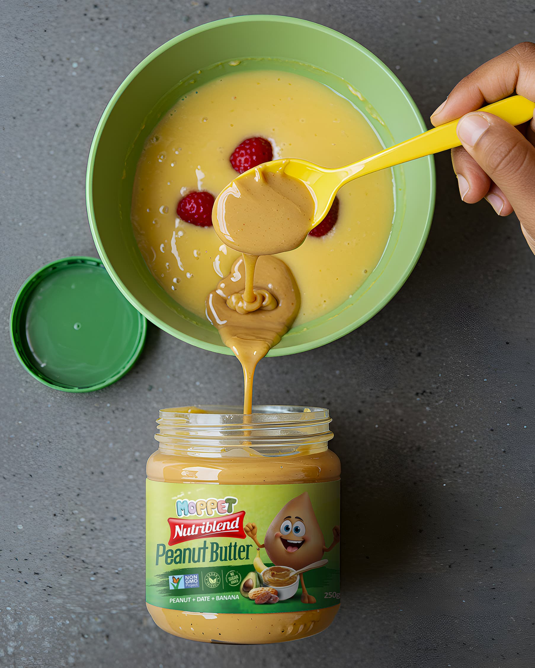 Moppet NutriBlend – Naija Favorite Banana & Peanut combo in a Jar! - Image 2