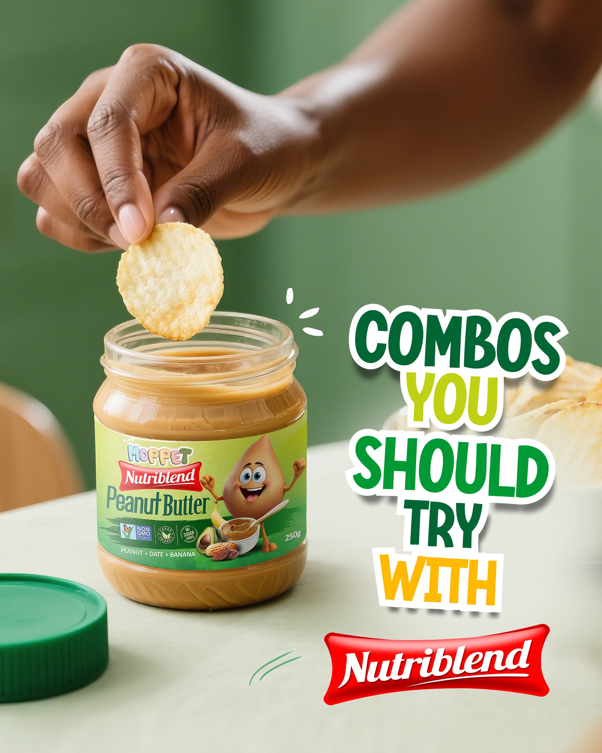 Moppet NutriBlend – Naija Favorite Banana & Peanut combo in a Jar! - Image 3