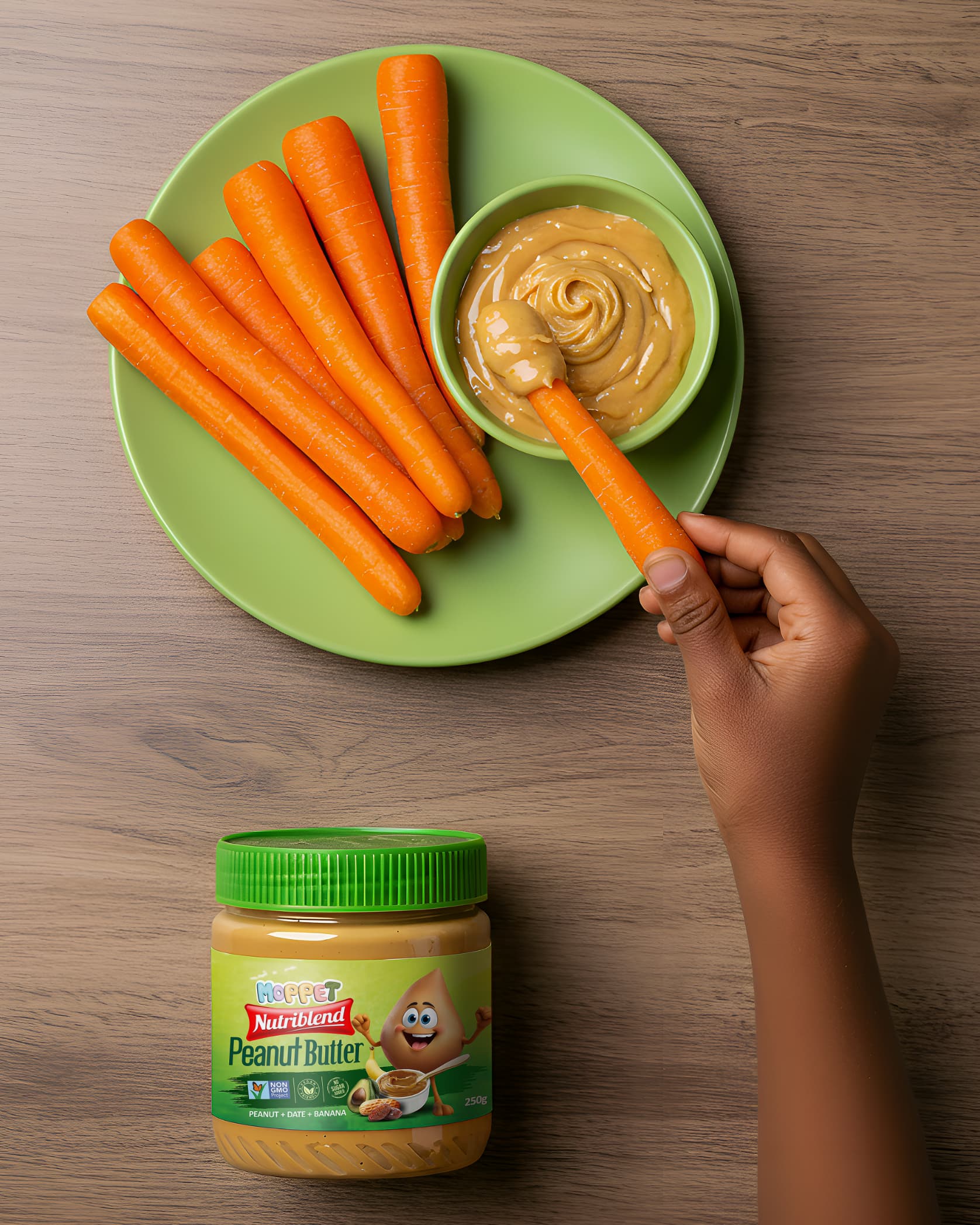 Moppet NutriBlend – Naija Favorite Banana & Peanut combo in a Jar! - Image 4
